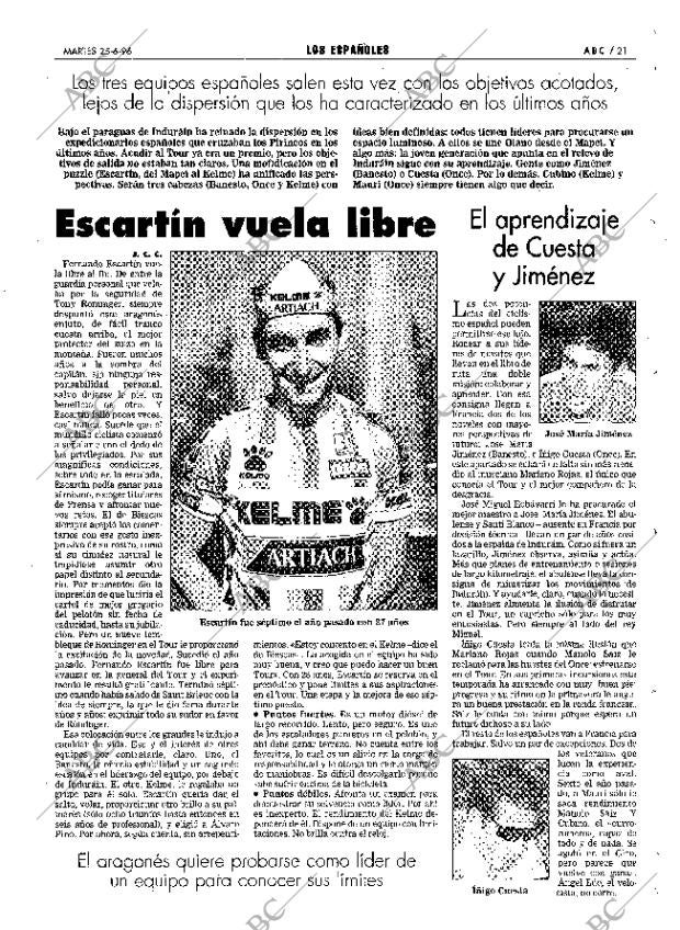 ABC MADRID 25-06-1996 página 165