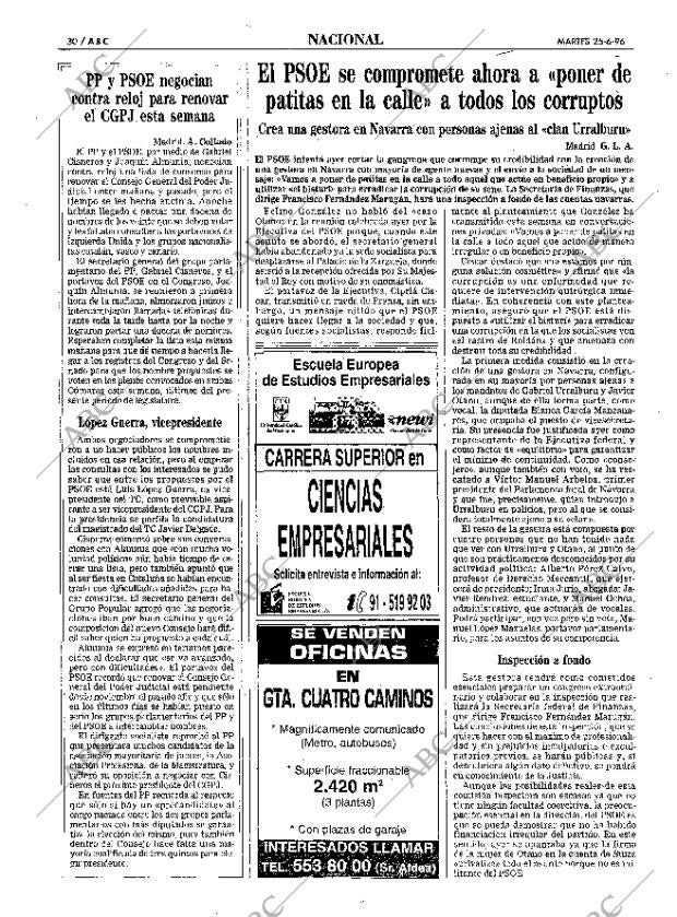 ABC MADRID 25-06-1996 página 30