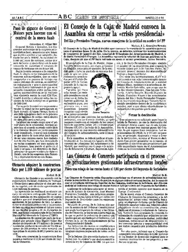 ABC MADRID 25-06-1996 página 44