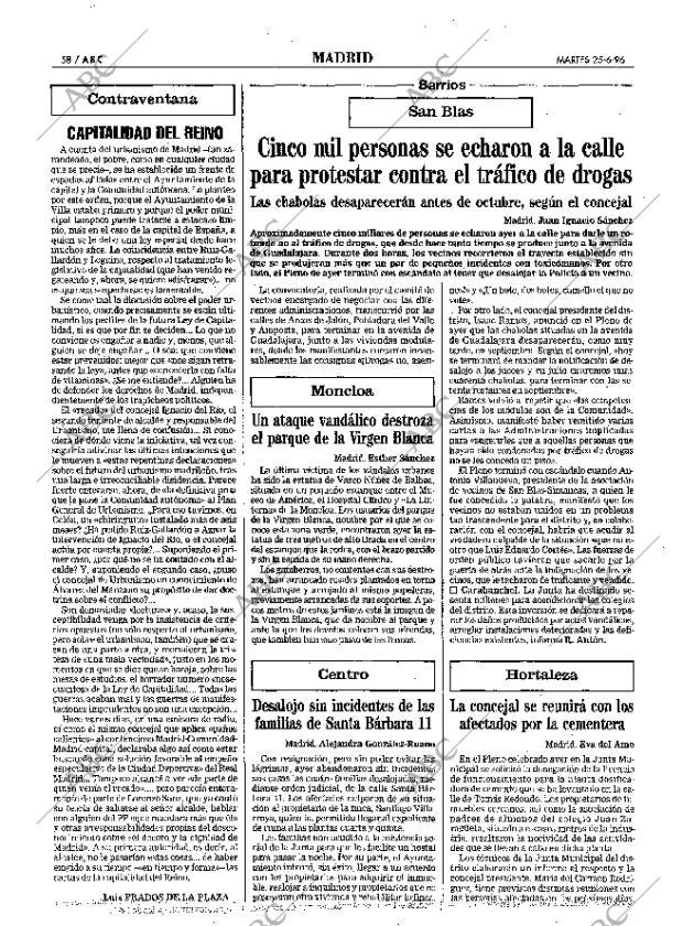 ABC MADRID 25-06-1996 página 58