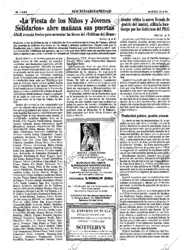 ABC MADRID 25-06-1996 página 68