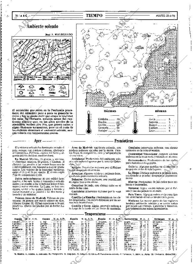 ABC MADRID 25-06-1996 página 78