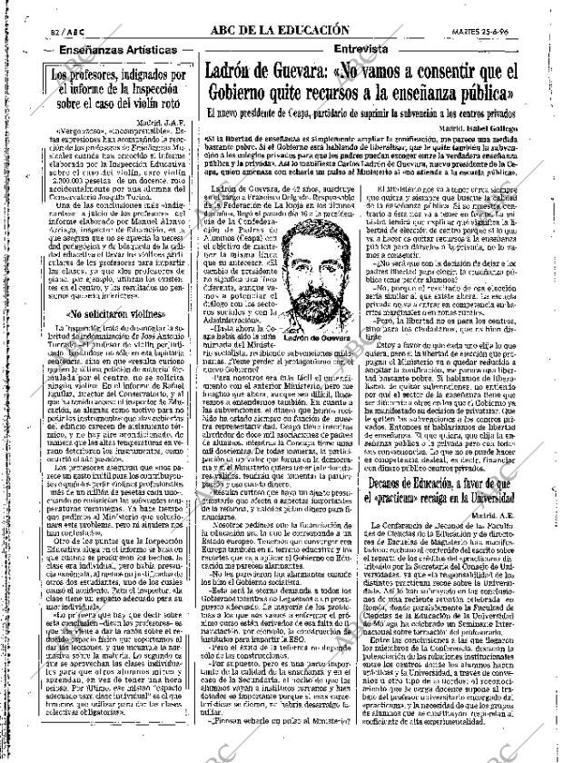 ABC MADRID 25-06-1996 página 82