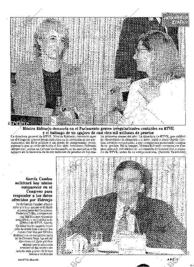 ABC MADRID 25-06-1996 página 9