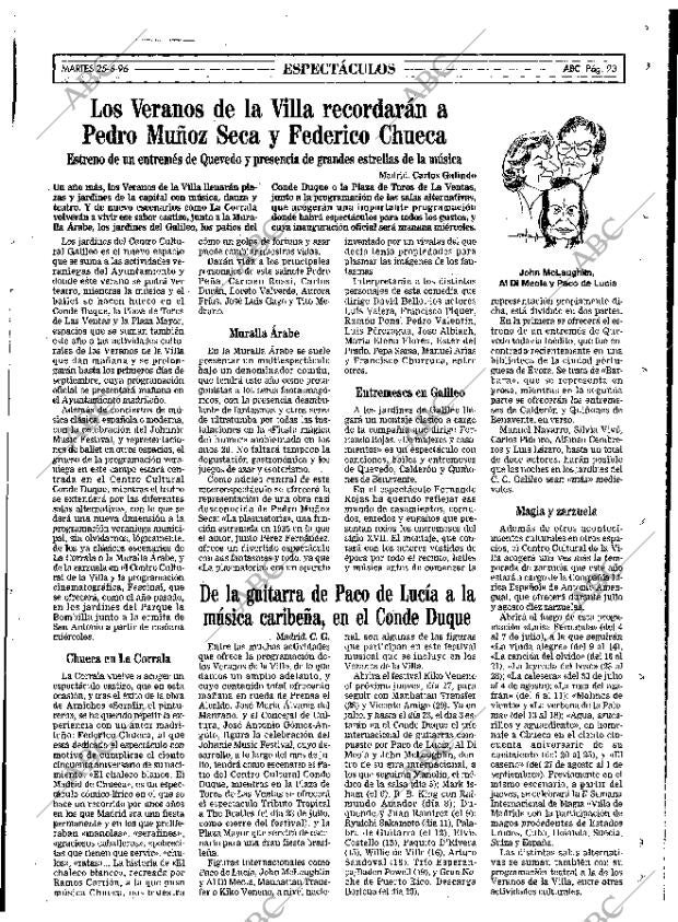 ABC MADRID 25-06-1996 página 93
