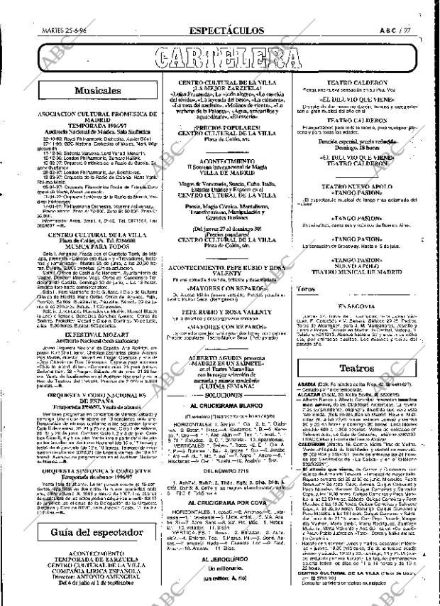 ABC MADRID 25-06-1996 página 97