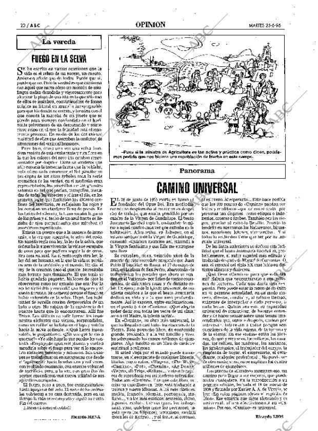 ABC SEVILLA 25-06-1996 página 20