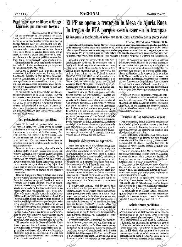 ABC SEVILLA 25-06-1996 página 22