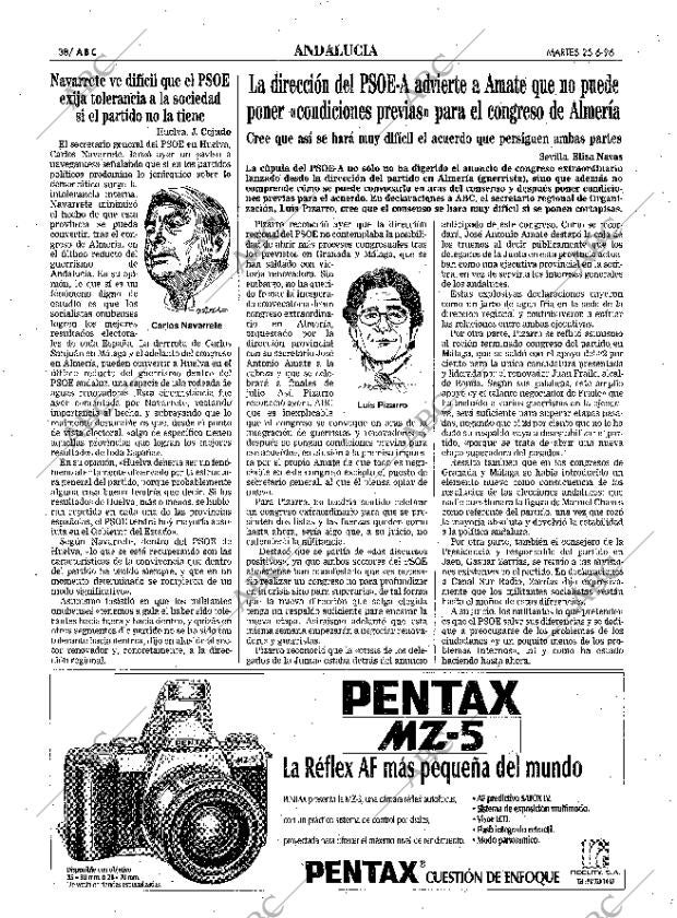 ABC SEVILLA 25-06-1996 página 38