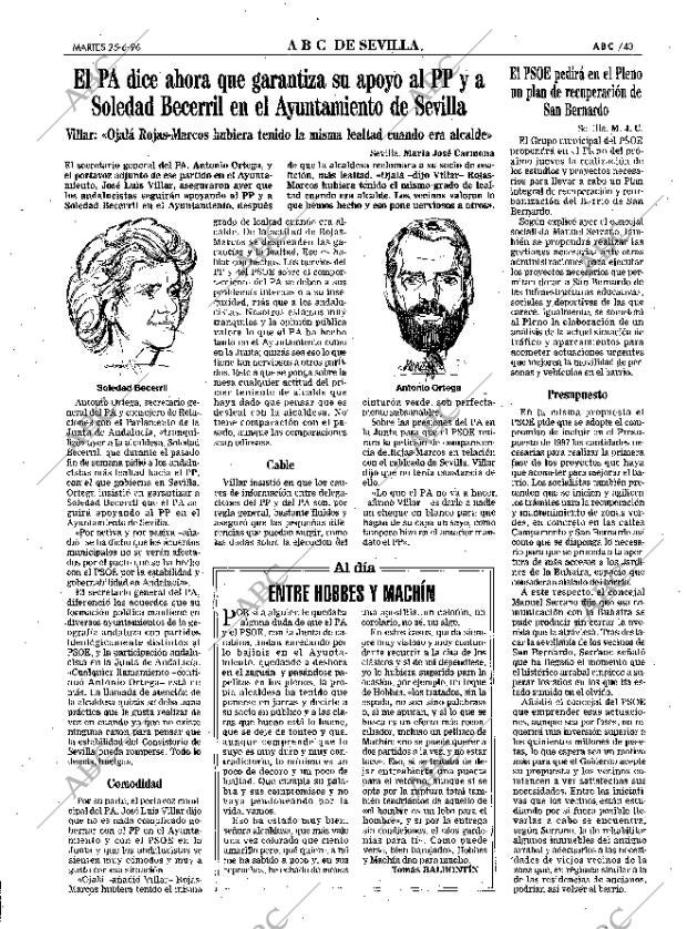 ABC SEVILLA 25-06-1996 página 43