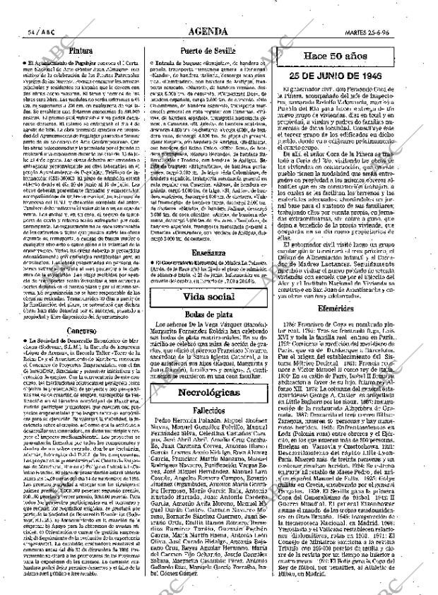 ABC SEVILLA 25-06-1996 página 54