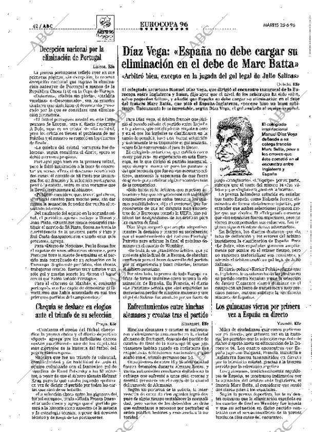 ABC SEVILLA 25-06-1996 página 62