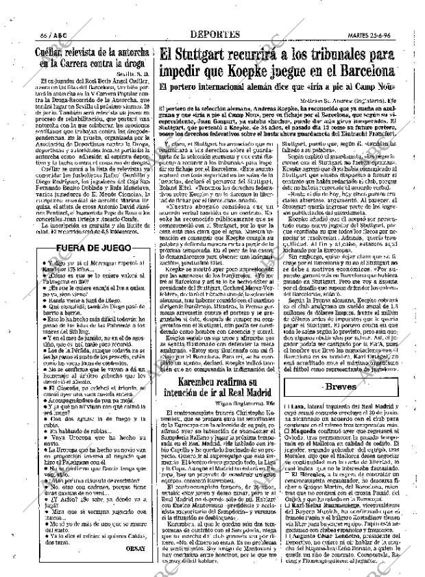 ABC SEVILLA 25-06-1996 página 66