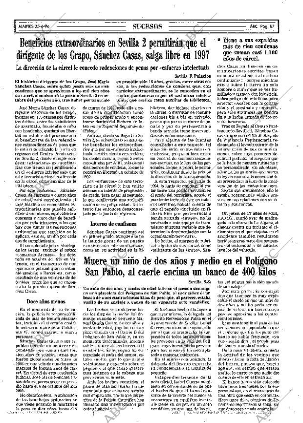 ABC SEVILLA 25-06-1996 página 87
