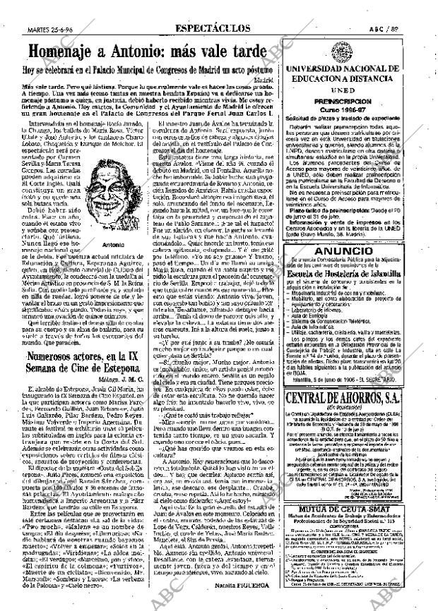 ABC SEVILLA 25-06-1996 página 89