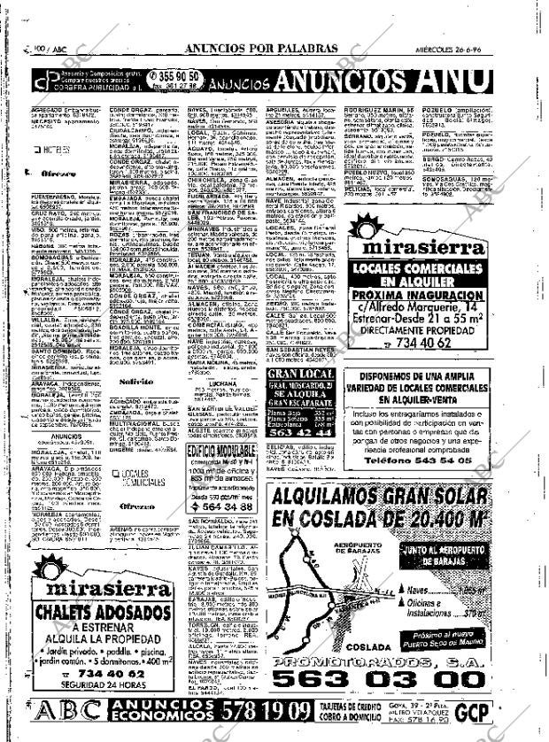 ABC MADRID 26-06-1996 página 100