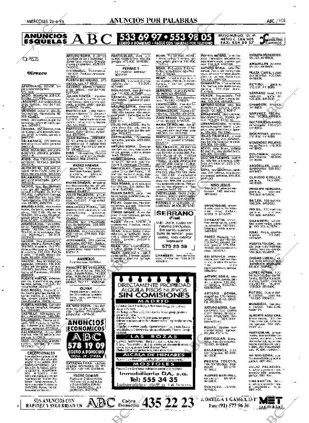 ABC MADRID 26-06-1996 página 103