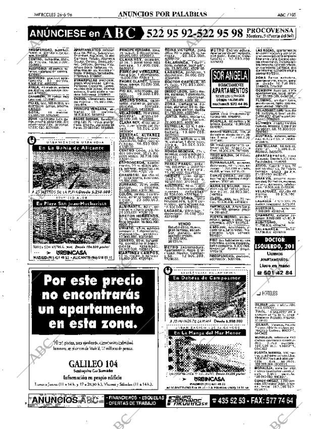 ABC MADRID 26-06-1996 página 105