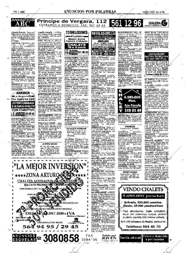 ABC MADRID 26-06-1996 página 106