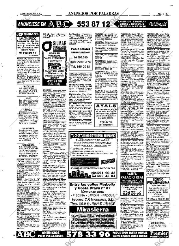 ABC MADRID 26-06-1996 página 113