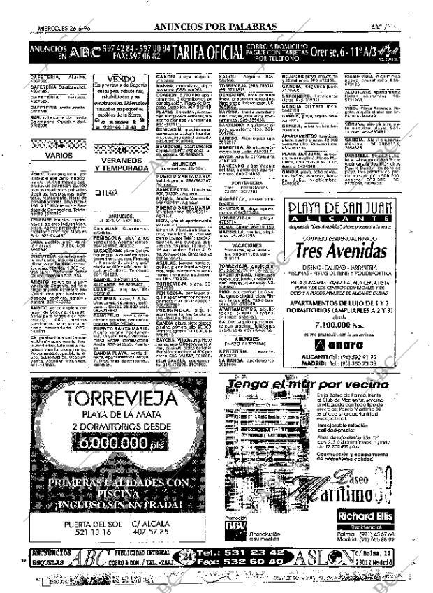 ABC MADRID 26-06-1996 página 115