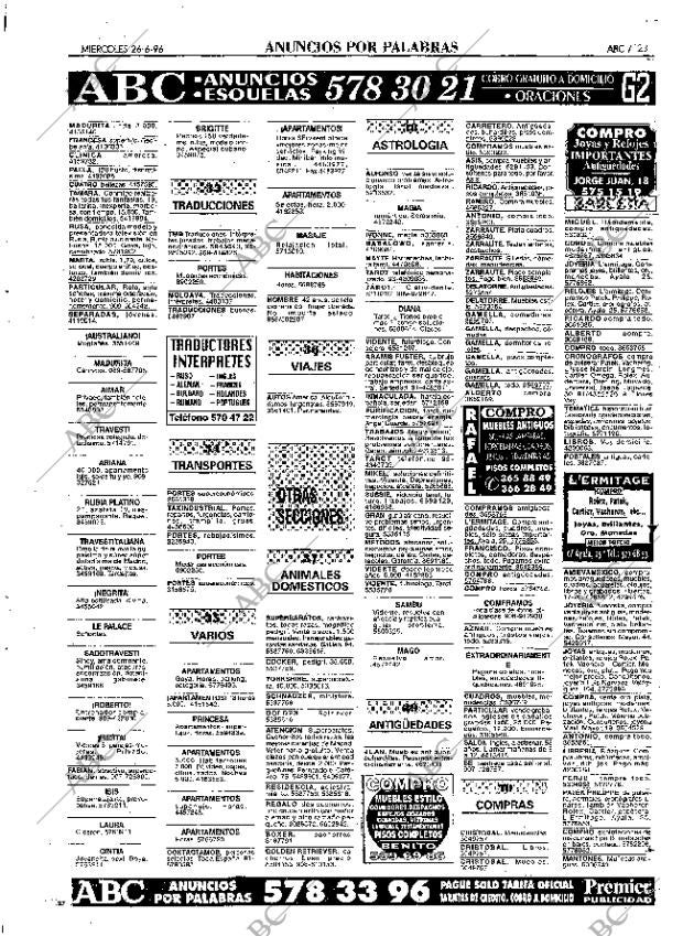 ABC MADRID 26-06-1996 página 123