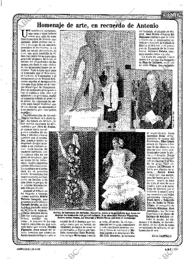 ABC MADRID 26-06-1996 página 129