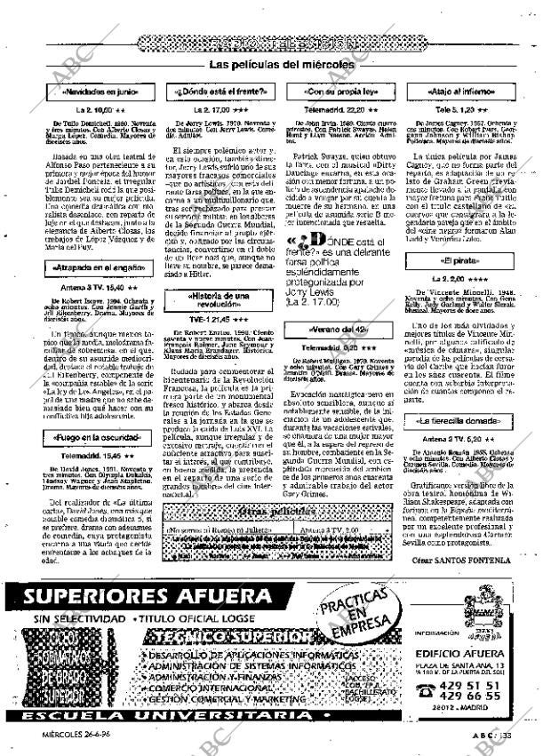 ABC MADRID 26-06-1996 página 133