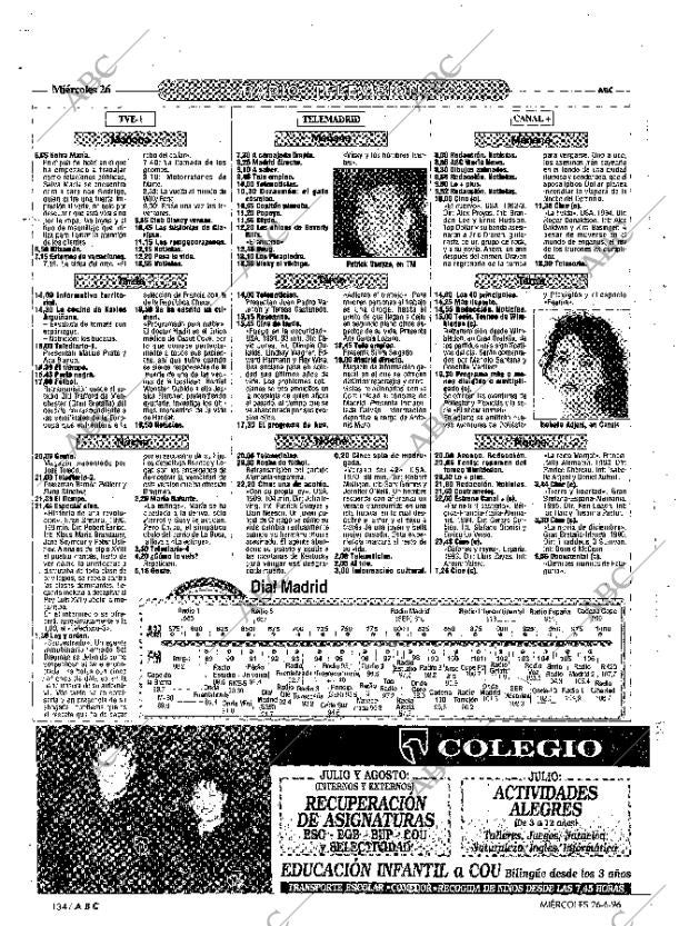ABC MADRID 26-06-1996 página 134