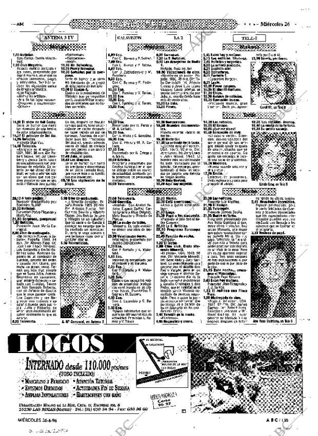 ABC MADRID 26-06-1996 página 135