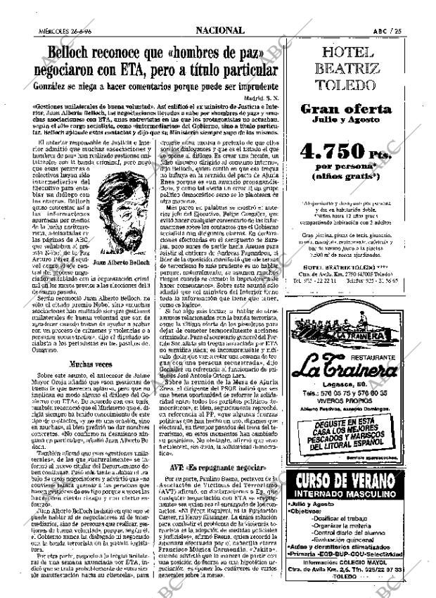 ABC MADRID 26-06-1996 página 25