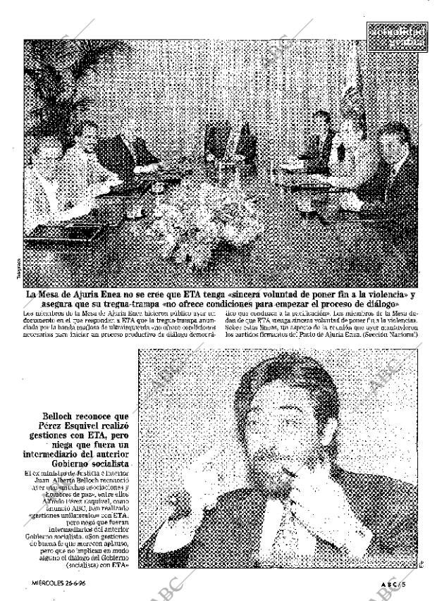 ABC MADRID 26-06-1996 página 5