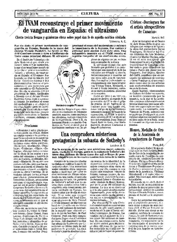 ABC MADRID 26-06-1996 página 55