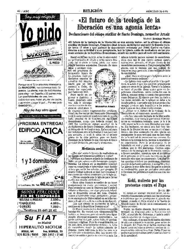 ABC MADRID 26-06-1996 página 62