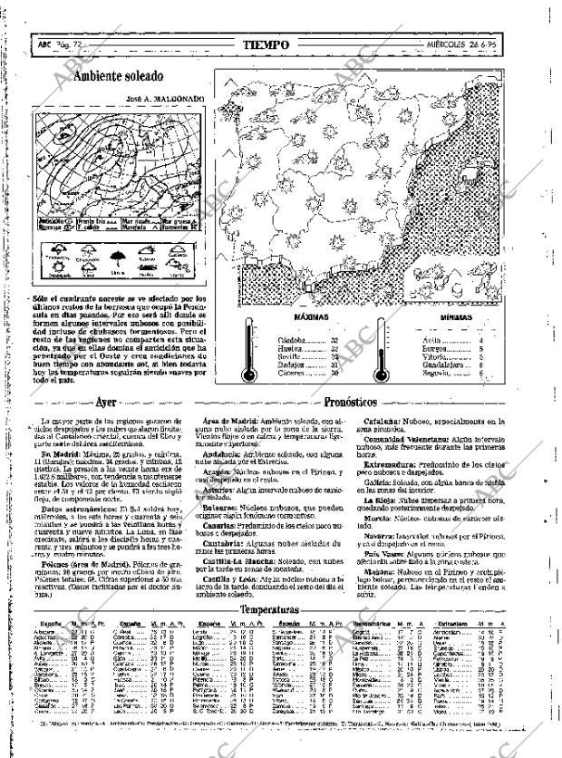 ABC MADRID 26-06-1996 página 72
