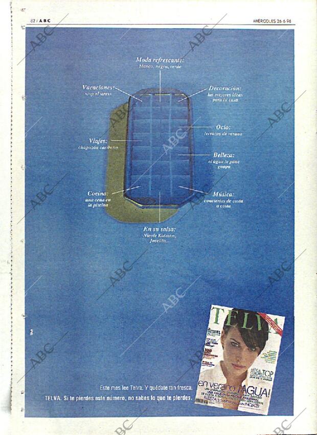ABC MADRID 26-06-1996 página 82