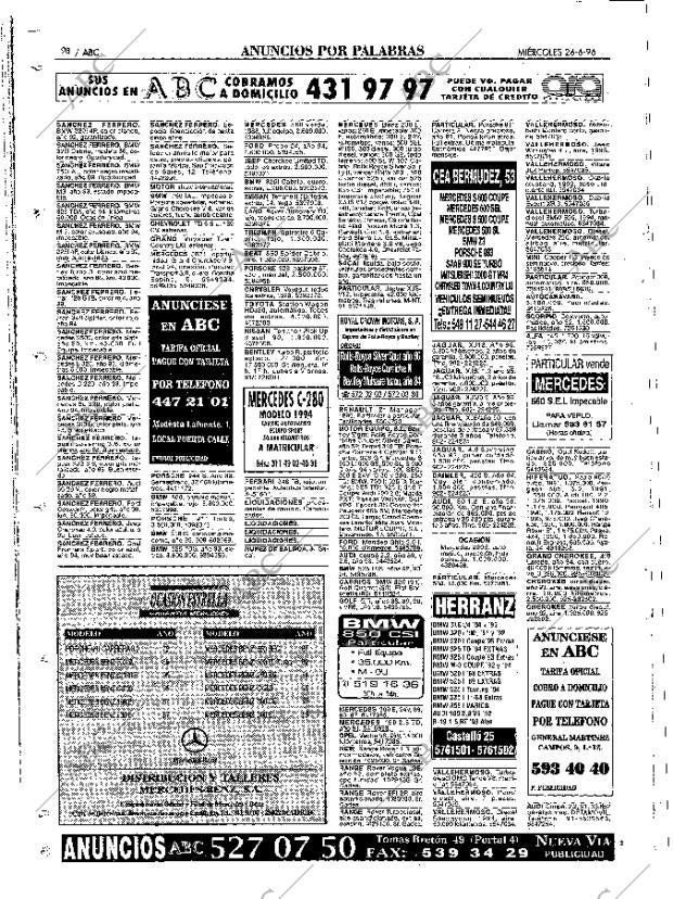 ABC MADRID 26-06-1996 página 98