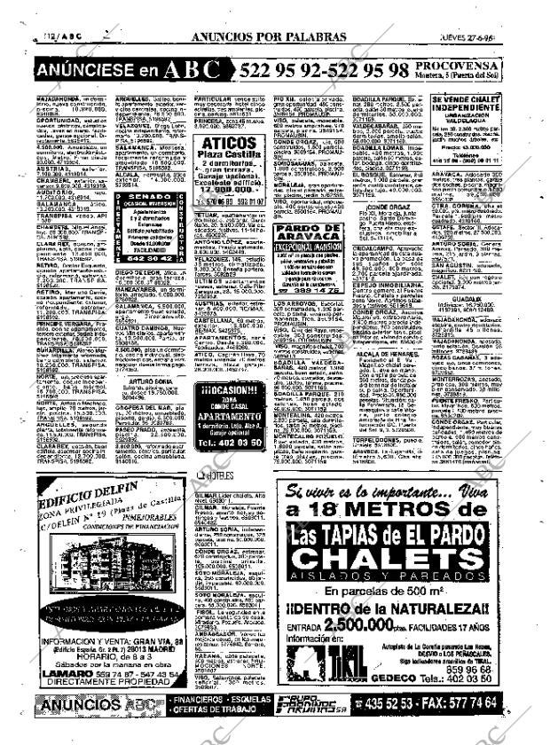 ABC MADRID 27-06-1996 página 112