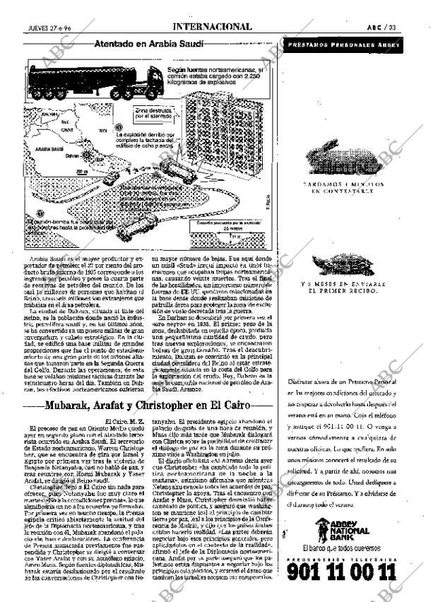 ABC MADRID 27-06-1996 página 33