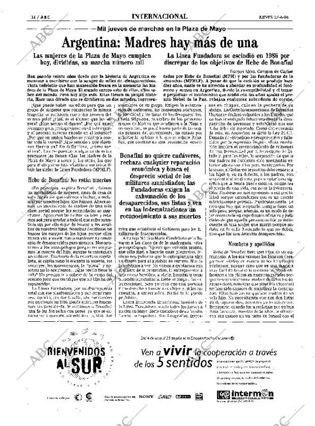 ABC MADRID 27-06-1996 página 34