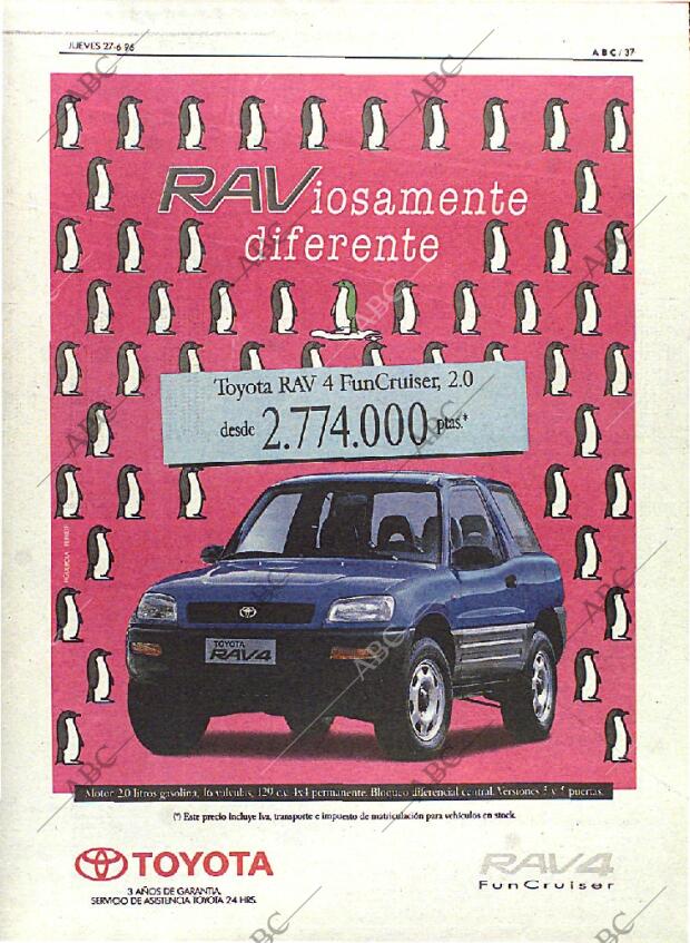 ABC MADRID 27-06-1996 página 37