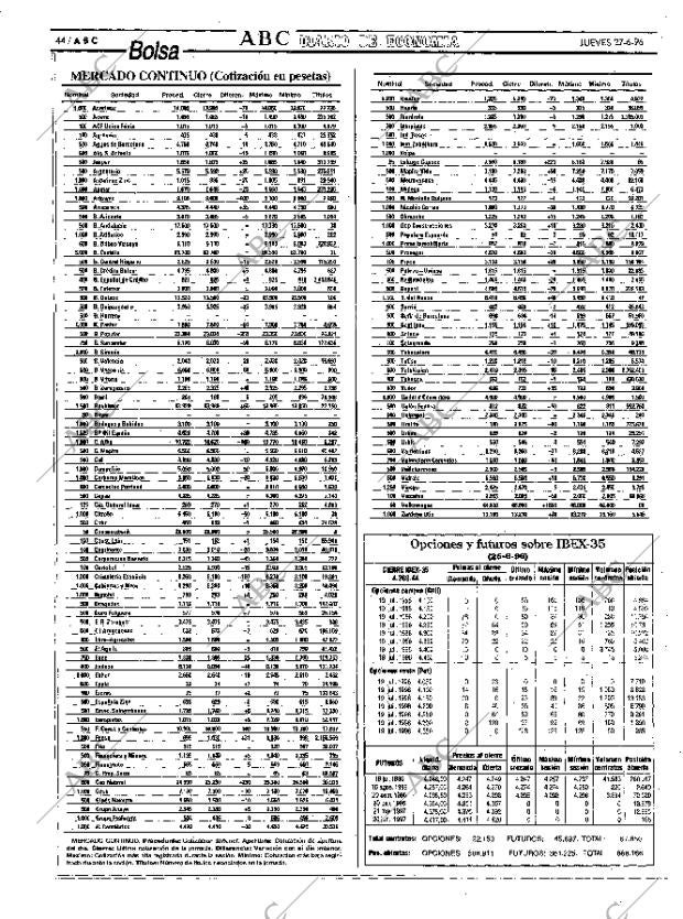 ABC MADRID 27-06-1996 página 44