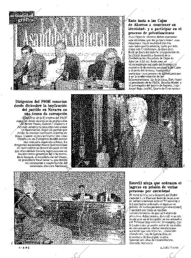 ABC MADRID 27-06-1996 página 6