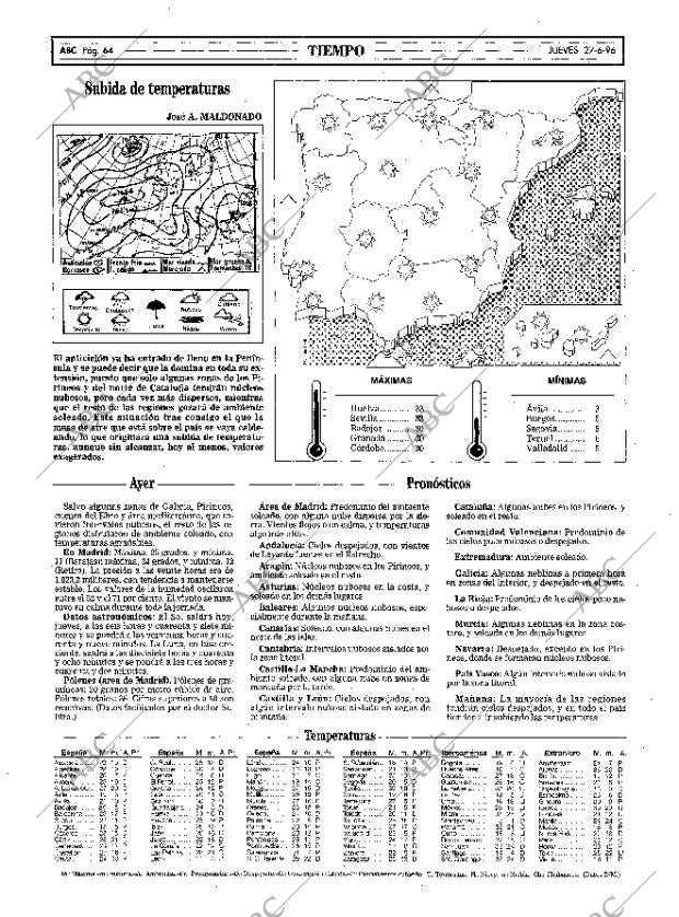 ABC MADRID 27-06-1996 página 64