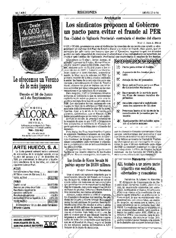 ABC MADRID 27-06-1996 página 66
