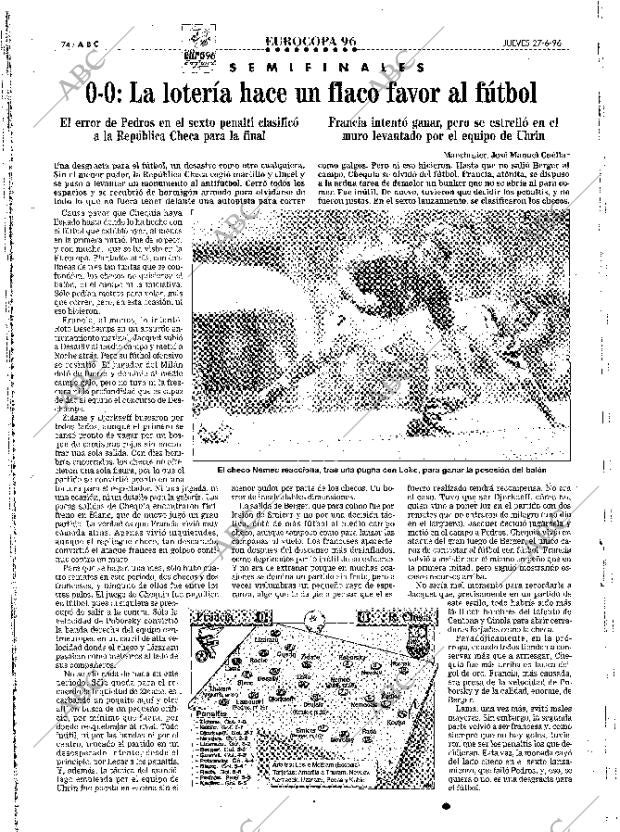 ABC MADRID 27-06-1996 página 74
