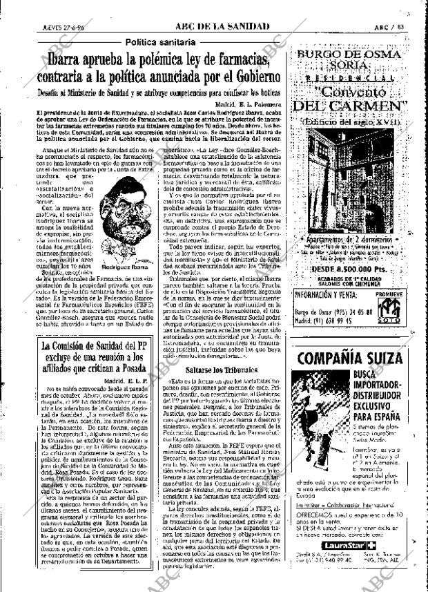 ABC MADRID 27-06-1996 página 83
