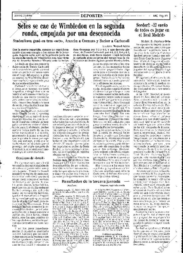 ABC MADRID 27-06-1996 página 85