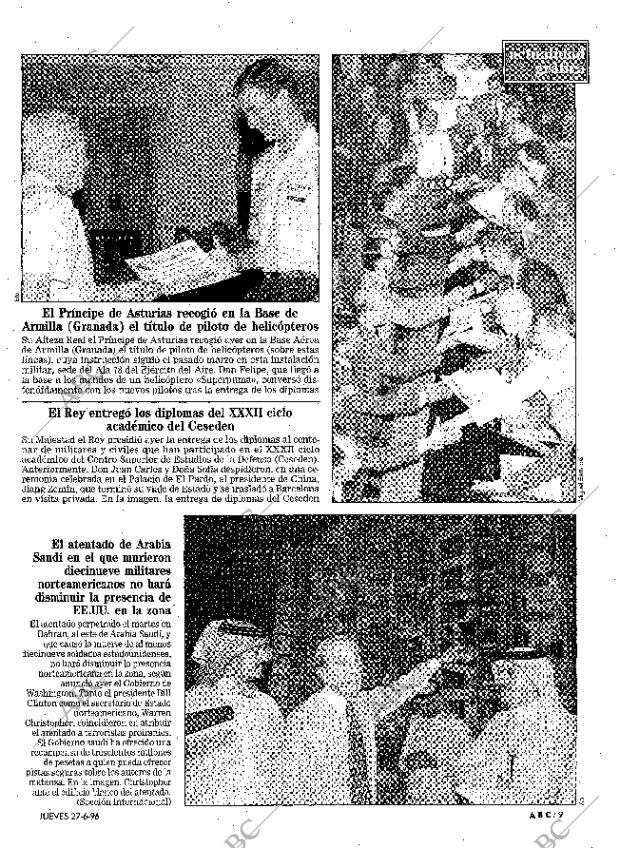 ABC MADRID 27-06-1996 página 9