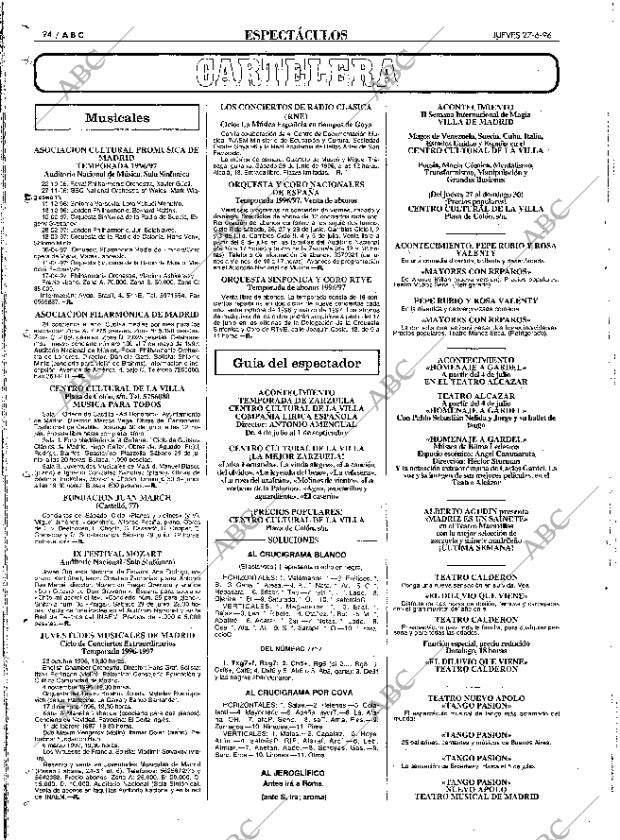 ABC MADRID 27-06-1996 página 94
